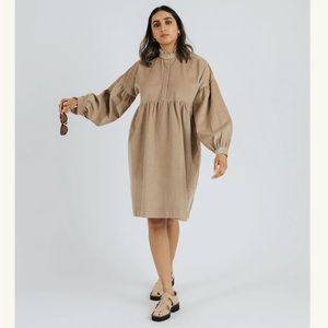 DARCY COLLECTION
Sarah Prairie Dress | Sandstone, size M/L